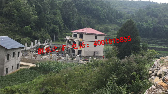 1000平怎么建房？歷時半年來看看貴州梁總?cè)绾未蛟靿粝雱e墅吧