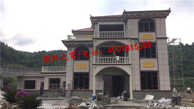 1000平怎么建房？歷時半年來看看貴州梁總?cè)绾未蛟靿粝雱e墅吧