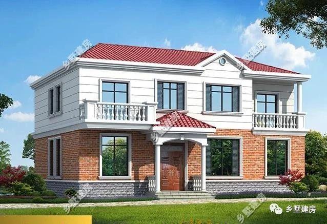 2棟二層農(nóng)村自建房，造價便宜，外型美觀大方，堪比城市豪宅，不信你來瞧一瞧？