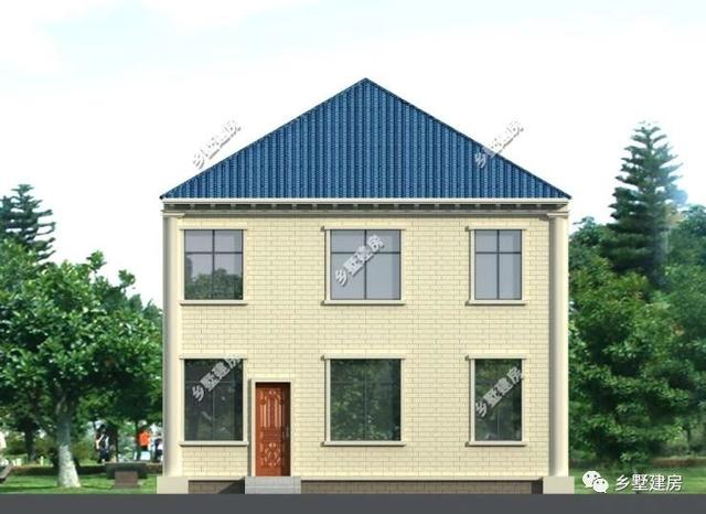 2棟二層農(nóng)村自建房，造價便宜，外型美觀大方，堪比城市豪宅，不信你來瞧一瞧？