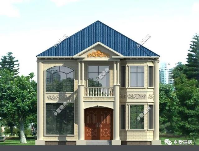 2棟二層農(nóng)村自建房，造價便宜，外型美觀大方，堪比城市豪宅，不信你來瞧一瞧？