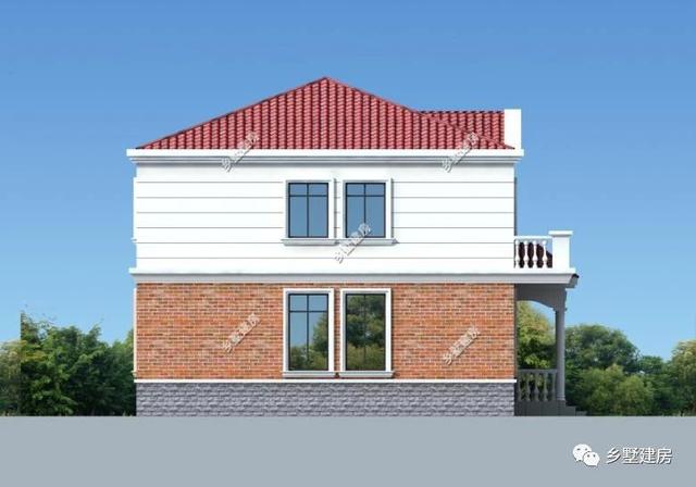 2棟二層農(nóng)村自建房，造價便宜，外型美觀大方，堪比城市豪宅，不信你來瞧一瞧？