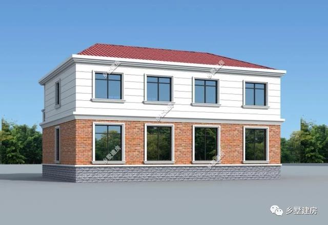 2棟二層農(nóng)村自建房，造價便宜，外型美觀大方，堪比城市豪宅，不信你來瞧一瞧？