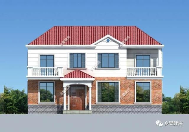 2棟二層農(nóng)村自建房，造價便宜，外型美觀大方，堪比城市豪宅，不信你來瞧一瞧？