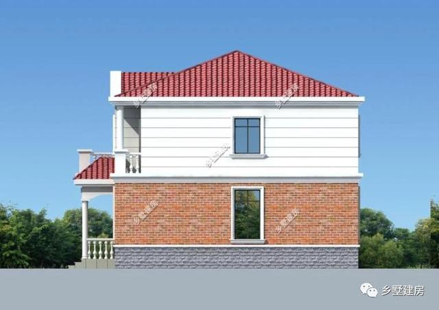 2棟二層農(nóng)村自建房，造價便宜，外型美觀大方，堪比城市豪宅，不信你來瞧一瞧？