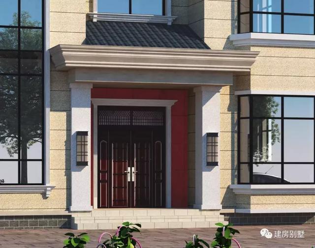 三層復(fù)式農(nóng)村別墅設(shè)計圖，12×11米帶陽臺挑空大客廳，讓人向往的房子