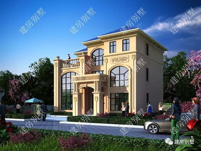 3棟三層復式農村別墅設計圖，不一樣的風格卻一樣的引人注目，哪一棟更適合你呢