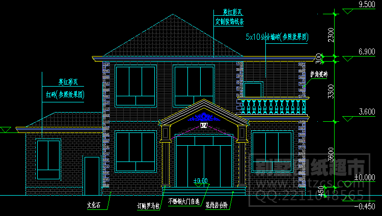 十六套造價三十萬以內的別墅設計圖，一層二層三層都有，簡直是農村自建設計大全