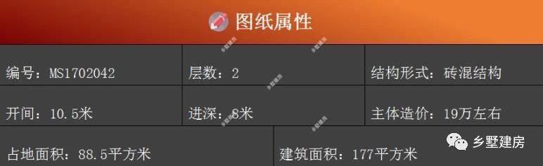 二層現代風格農村自建房設計圖，黃墻紅頂醒目又溫馨，大家都要這樣建！