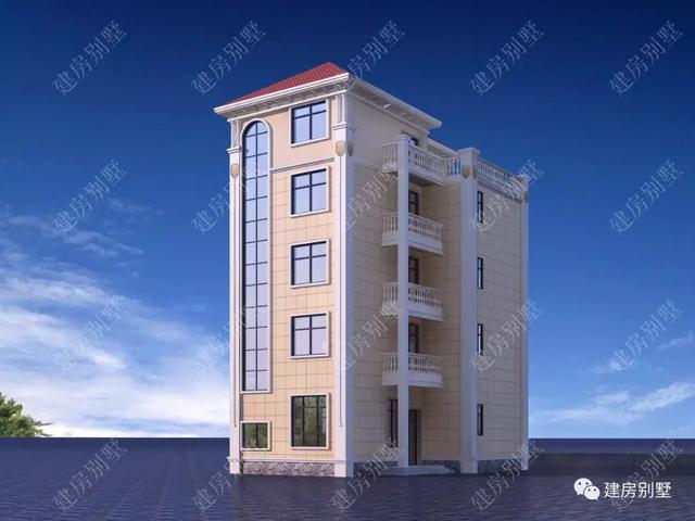 兩棟五層豪華別墅設計圖，都是美觀實用且風景極好的旺宅