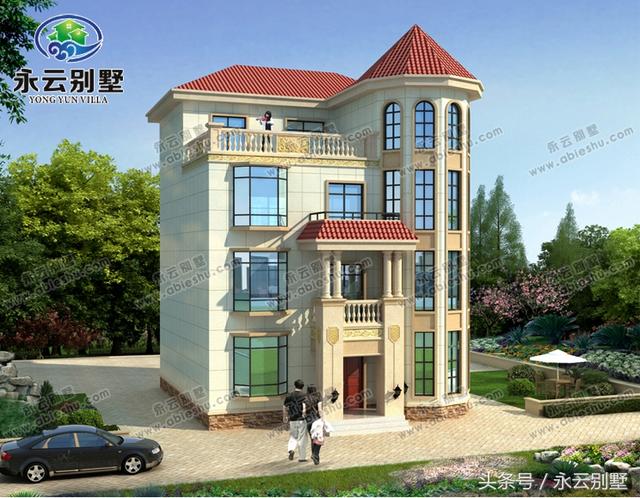 精選5款精致美觀別墅圖，開間都在11米左右，有需要的可以參考一下