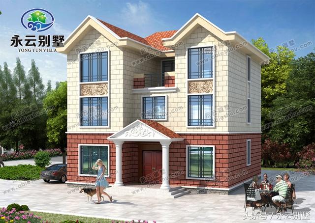 精選5款精致美觀別墅圖，開間都在11米左右，有需要的可以參考一下