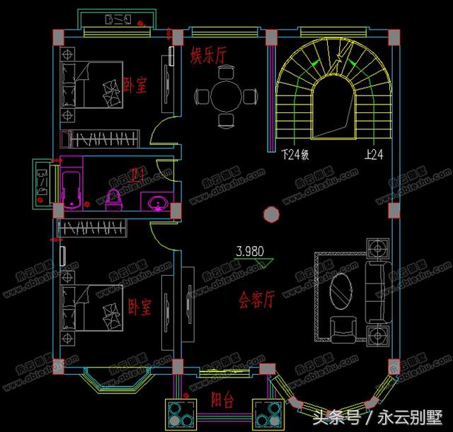 精選5款精致美觀別墅圖，開間都在11米左右，有需要的可以參考一下