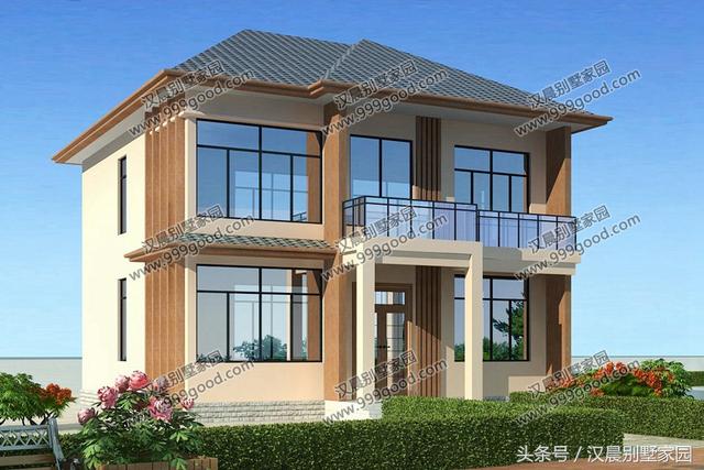 5款小戶型別墅設計圖，超低的建房成本，家家都能蓋得起