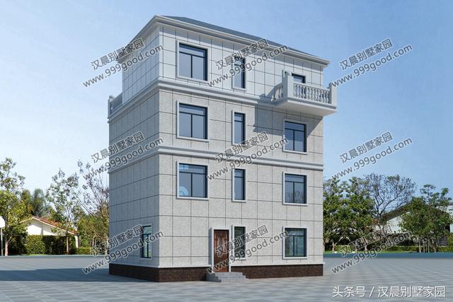 5款小戶型別墅設計圖，超低的建房成本，家家都能蓋得起