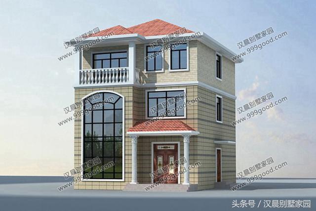 5款小戶型別墅設計圖，超低的建房成本，家家都能蓋得起