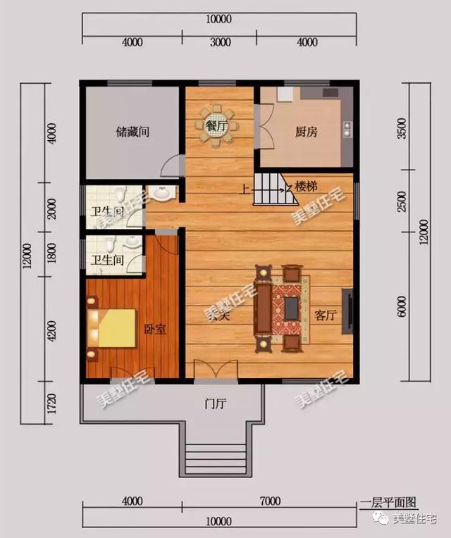 8棟120平左右農村別墅圖，符合宅基地批準，建成之后家人喜歡鄰里夸