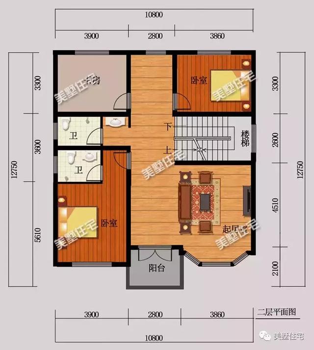 8棟120平左右農村別墅圖，符合宅基地批準，建成之后家人喜歡鄰里夸
