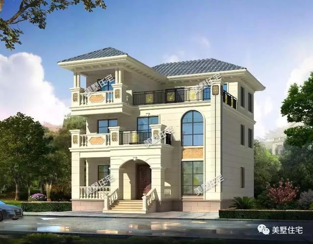 8棟120平左右農村別墅圖，符合宅基地批準，建成之后家人喜歡鄰里夸