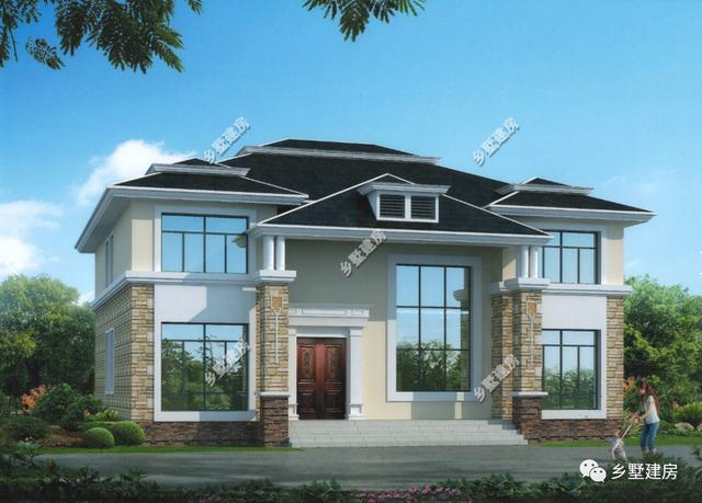 三款三層農(nóng)村自建別墅精品圖紙，棟棟都這么好看，真是藏不住的喜歡！