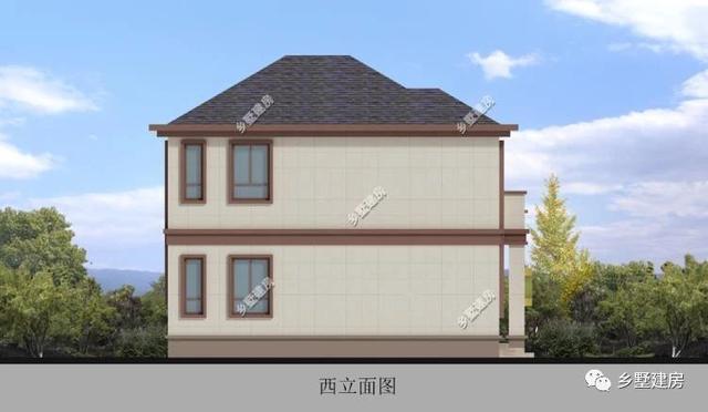 12mX10m的宅基地建一棟超美的二層別墅，設(shè)計(jì)好了不光好看，更有氣勢(shì)，城里人看了也只有羨慕的份
