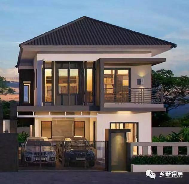 來農村建房，建一棟歐式風格的三層豪華大別墅居然只要50萬