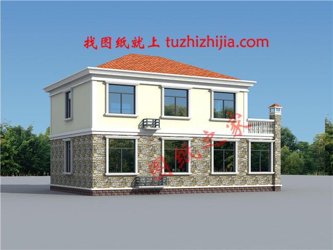 簡單時(shí)尚二層住宅設(shè)計(jì)圖紙,簡單的設(shè)計(jì),不平凡的視覺感受