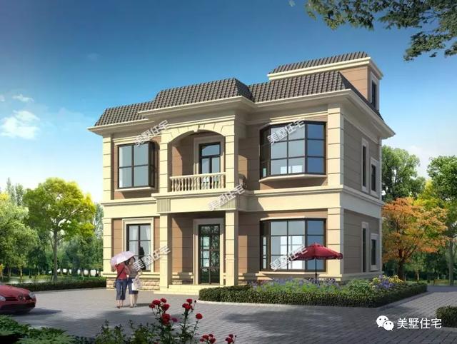 5套美式風格別墅戶型圖，別人再也沒法說農村房子不好看，這比城里的別墅美多了