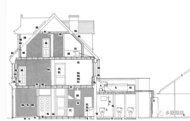 三層農村自建建筑結構水電全套圖紙效果圖