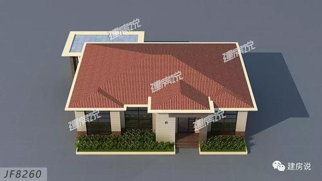 超贊的一層農村別墅設計圖，設備齊全，想要的應有盡有