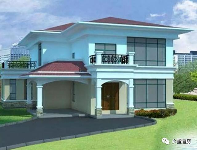 今天推薦的兩款二層別墅設(shè)計(jì)圖，讓大家明白建房子怎么建的與眾不同