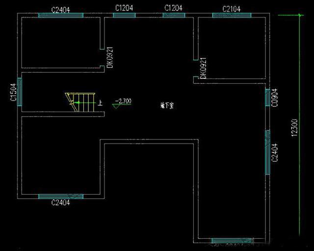 二層農村別墅設計圖，占地面積134平方米，帶KTV+ 健身房，主體造價32萬左右