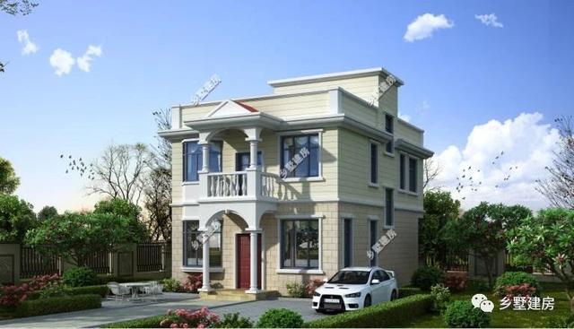 兩款現(xiàn)代新農(nóng)村自建別墅設(shè)計(jì)圖，外觀超美，戶型超棒，蓋哪一棟都出彩