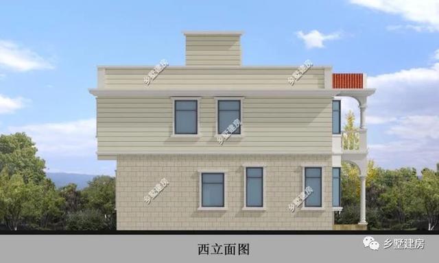 兩款現(xiàn)代新農(nóng)村自建別墅設(shè)計(jì)圖，外觀超美，戶型超棒，蓋哪一棟都出彩