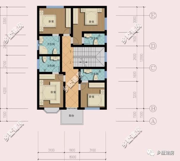 兩款現(xiàn)代新農(nóng)村自建別墅設(shè)計(jì)圖，外觀超美，戶型超棒，蓋哪一棟都出彩