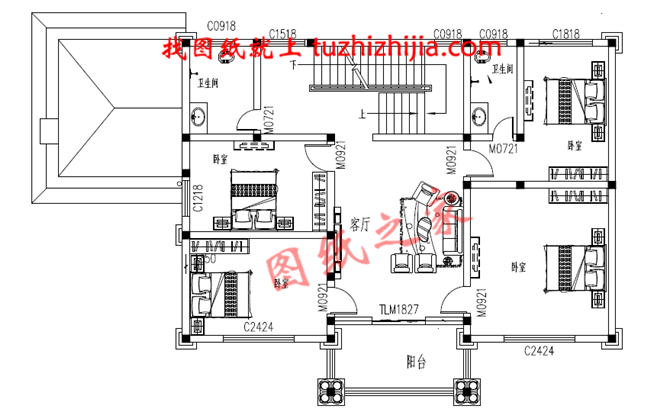 闊氣的三層別墅設(shè)計(jì)圖，亮得恰到好處，永遠(yuǎn)也住不膩