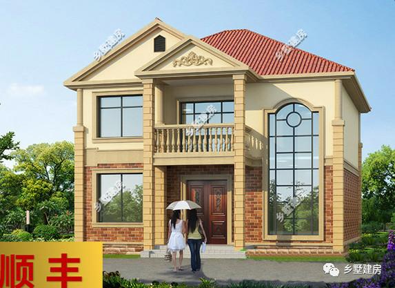 今天推薦兩款超大挑高客廳的二層別墅設(shè)計圖，裝修后更漂亮