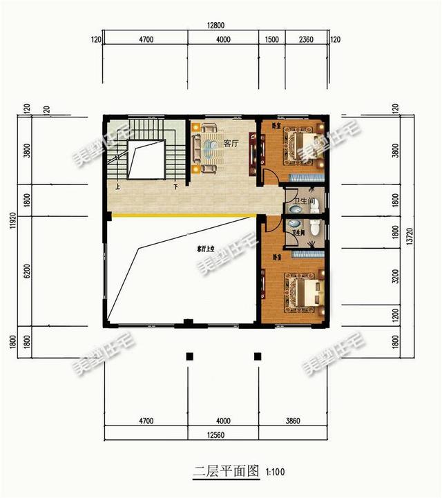 帶車庫的四層農(nóng)村別墅設(shè)計圖，現(xiàn)在建房還是帶個車庫最好