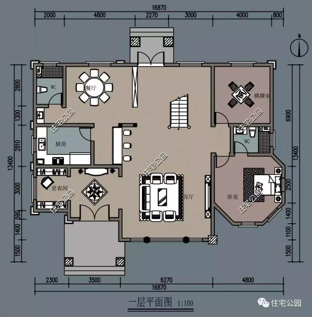 剛出爐的6套風格各異農村別墅設計圖，很適合農村自建
