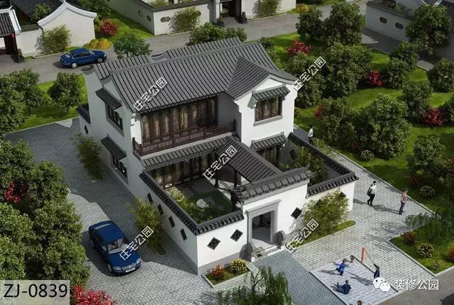 剛出爐的6套風格各異農村別墅設計圖，很適合農村自建