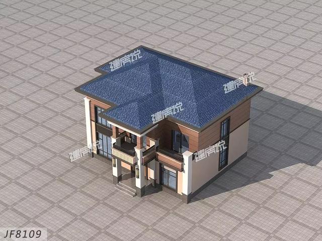 三款二層別墅設(shè)計典范，舒適接地氣，美好鄉(xiāng)村生活從這里開始