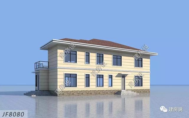 三款二層別墅設(shè)計典范，舒適接地氣，美好鄉(xiāng)村生活從這里開始