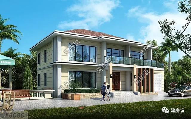 三款二層別墅設(shè)計典范，舒適接地氣，美好鄉(xiāng)村生活從這里開始