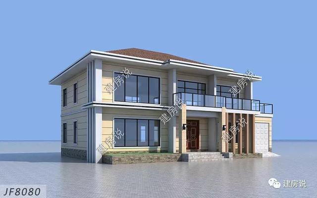 三款二層別墅設(shè)計典范，舒適接地氣，美好鄉(xiāng)村生活從這里開始