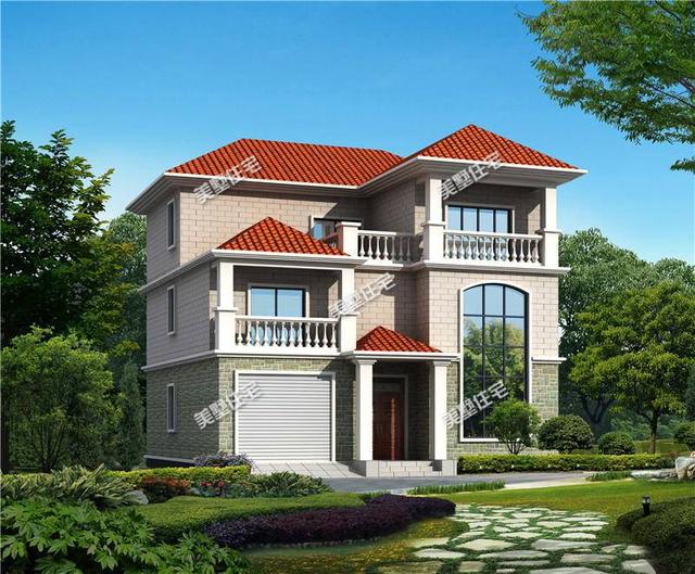 農村三層別墅設計圖，外觀漂亮，布局設計好，村里人人都說好，你心動了沒？