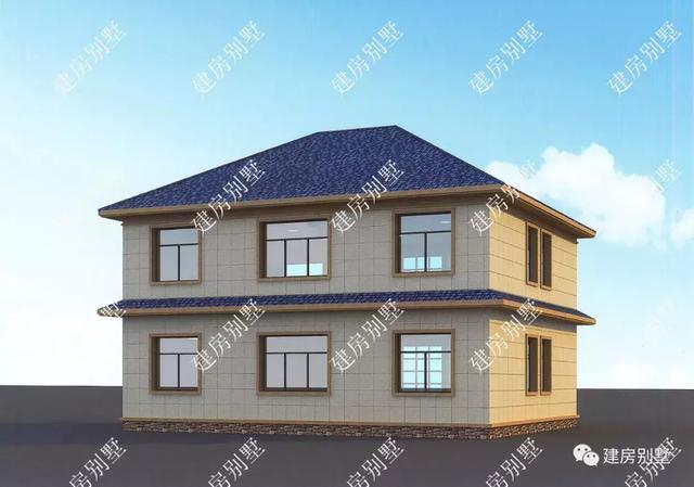 三棟農村自建房設計圖紙，一看就是好別墅，又符合農村建房習慣，又大氣