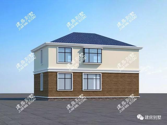 三棟農村自建房設計圖紙，一看就是好別墅，又符合農村建房習慣，又大氣