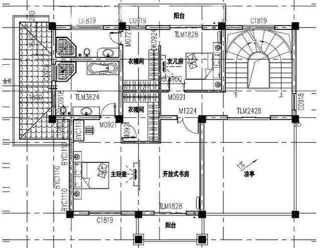 新中式四層復式別墅設計圖，造價55萬，能最大需要的滿足生活需要
