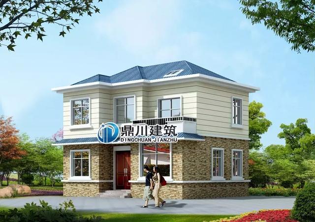 今天推薦的是進深只有8米的別墅設計圖，這6款經濟實用型小別墅告訴你小宅基地也能建好房子