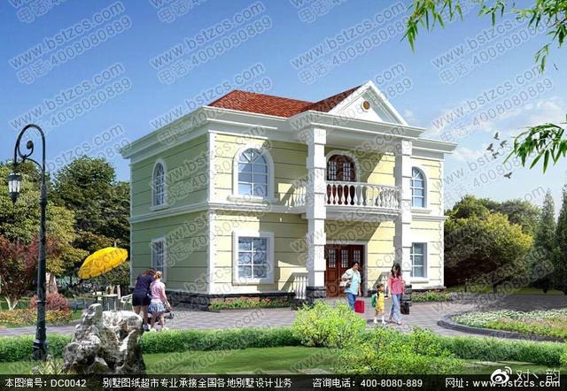 二層別墅設計圖，占地面積146.49平方米，簡單實用，造價18-24萬左右